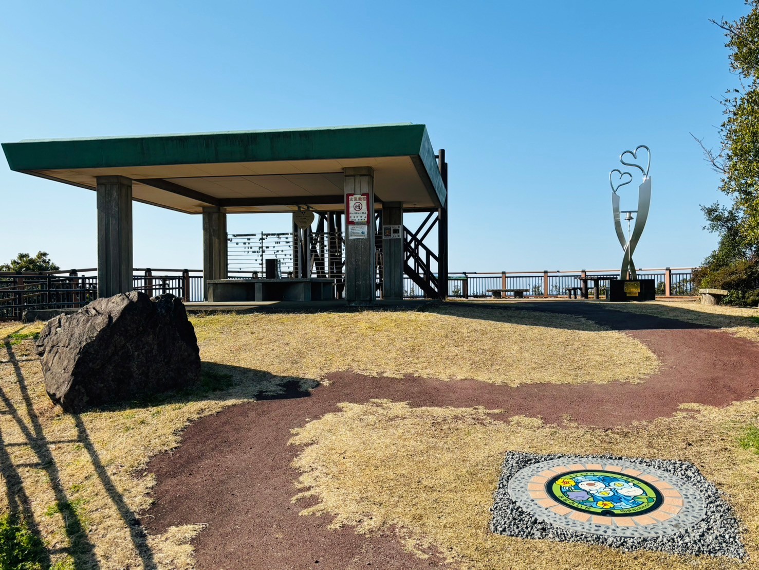 見江島展望台のポケふたの写真の画像