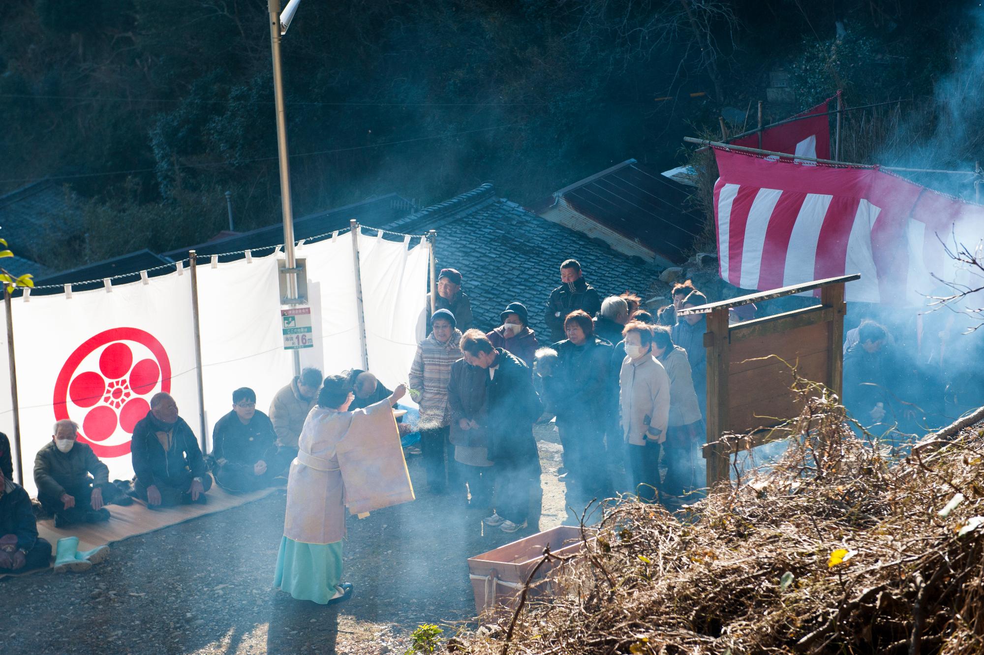 古和浦山神祭