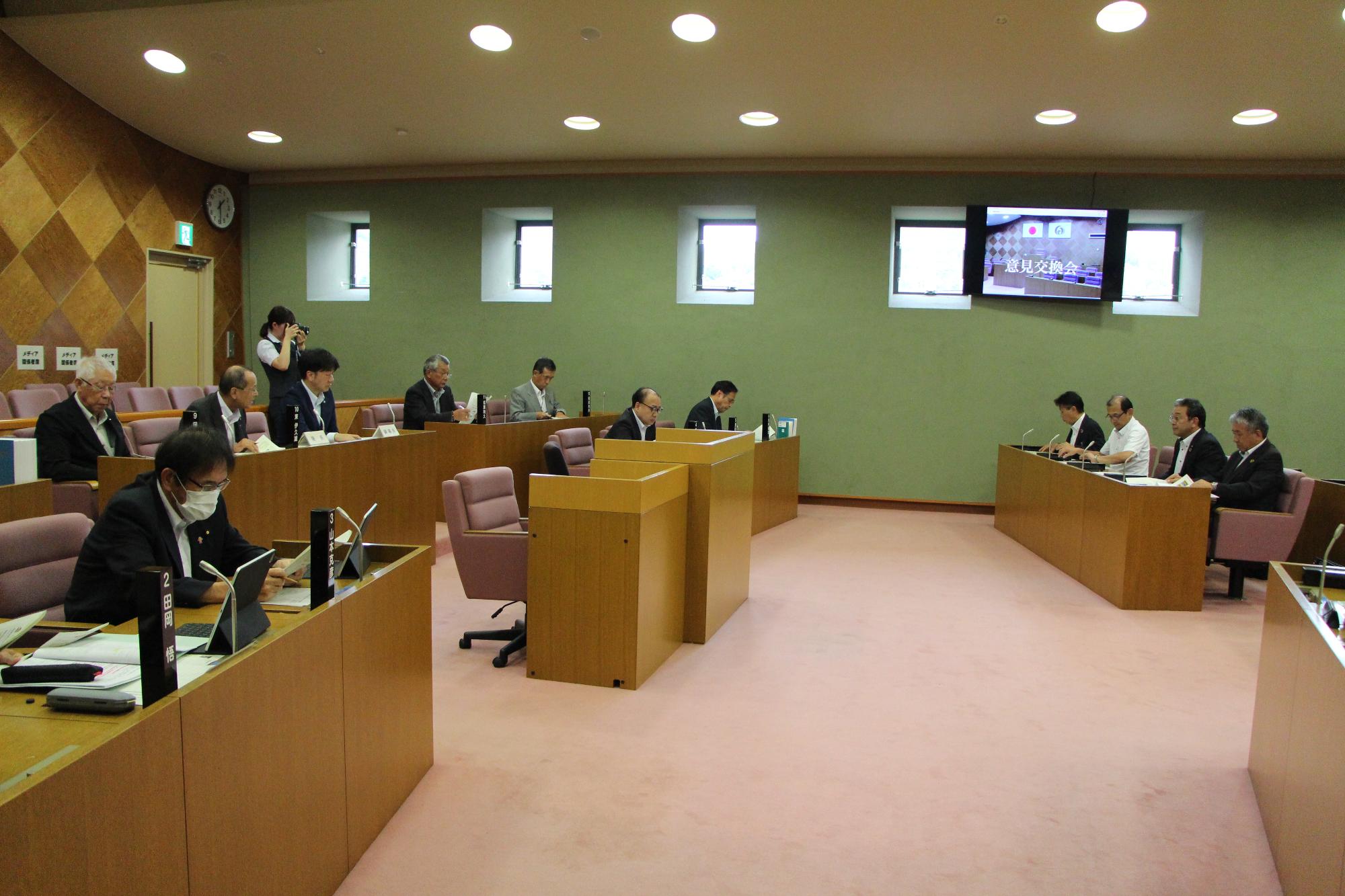 令和6年9月　伊勢農業協同組合と議会との意見交換会